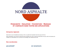 Tablet Screenshot of nordasphalte.fr